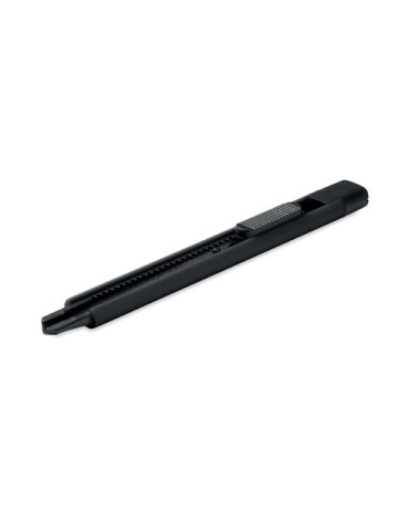 BLADE Petit cutter rétractable Couleurs : noir impression haute définition