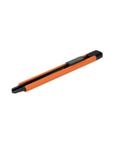 BLADE Petit cutter rétractable Couleurs : orange cadeau entreprise pas cher