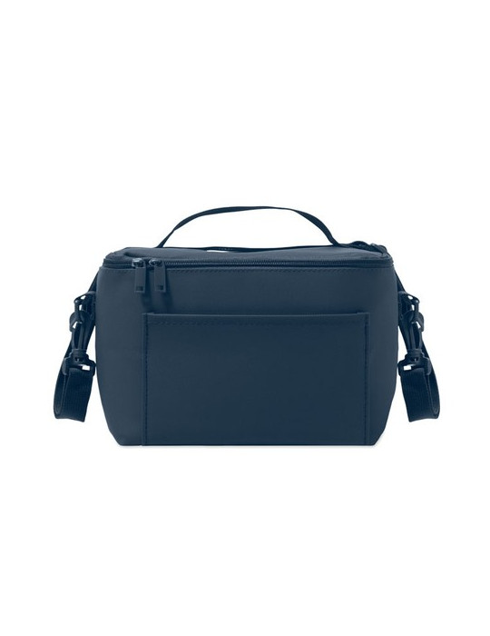 DRIFT Sac isotherme en PU Couleurs : bleu impression haute définition