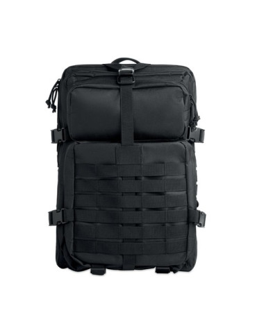 CARRYCONFI Sac à dos 600D RPET Couleurs : noir cadeau entreprise pas cher