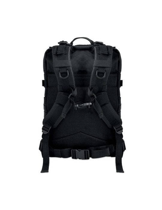 CARRYCONFI Sac à dos 600D RPET Couleurs : noir goodies publicitaire événementiel