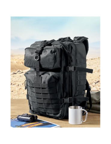 CARRYCONFI Sac à dos 600D RPET Couleurs : noir livraison express 24h 48h
