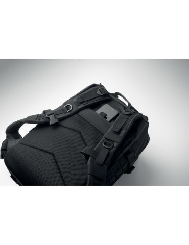 CARRYCONFI Sac à dos 600D RPET Couleurs : noir goodies entreprise design