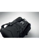 CARRYCONFI Sac à dos 600D RPET Couleurs : noir goodies entreprise design