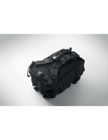 CARRYCONFI Sac à dos 600D RPET Couleurs : noir objet publicitaire robuste