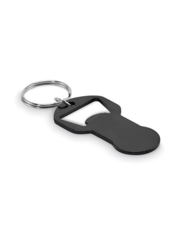 CLAVE Porte-clés décapsuleur Couleurs : noir