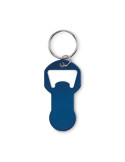 CLAVE Porte-clés décapsuleur Couleurs : bleu marine accessoire événementiel unique