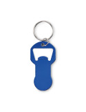 CLAVE Porte-clés décapsuleur Couleurs : bleu personnalisation rapide en France