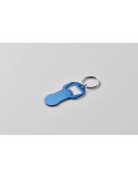 CLAVE Porte-clés décapsuleur Couleurs : bleu objet promo petit budget