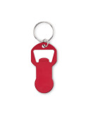 CLAVE Porte-clés décapsuleur Couleurs : rouge goodies entreprise design