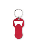 CLAVE Porte-clés décapsuleur Couleurs : rouge cadeau client original