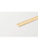 RULER20 Règle en bois 20cm Couleurs : bois cadeau entreprise pas cher