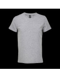 REGENT V TEE-SHIRT COL Taille textile : L Couleurs : gris chiné personnalisable avec votre logo