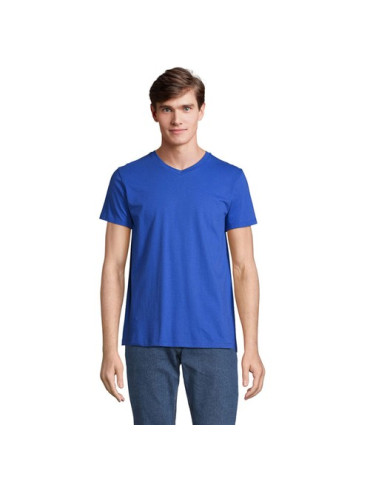 REGENT V TEE-SHIRT COL Taille textile : 3XL Couleurs : bleu royal cadeau collaborateur premium