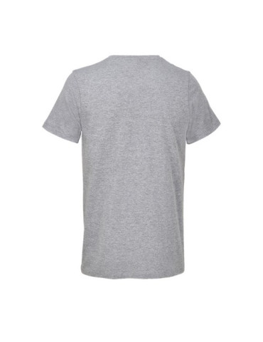 REGENT V TEE-SHIRT COL Taille textile : M Couleurs : gris chiné marquage couleur éclatante