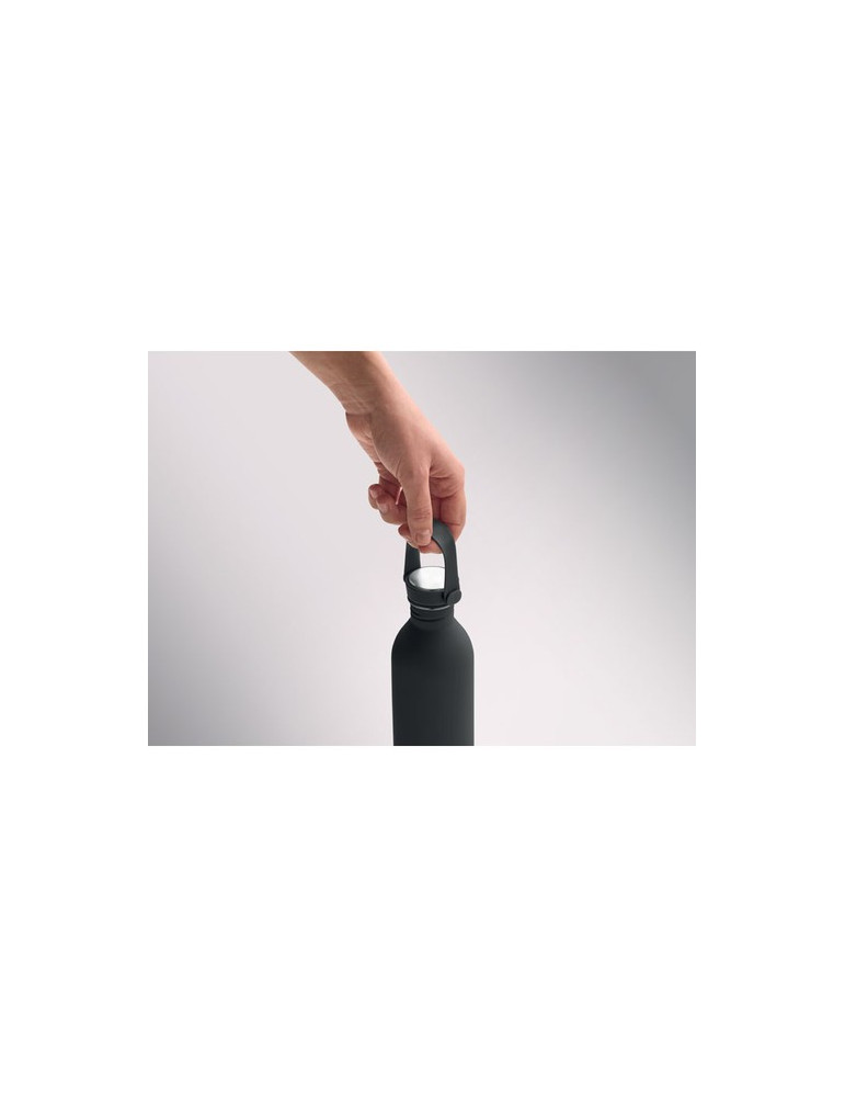 SVALUR Bouteille simple paroi 500 ml Couleurs : noir marquage couleur éclatante