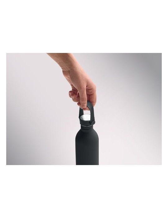 SVALUR Bouteille simple paroi 500 ml Couleurs : noir marquage couleur éclatante