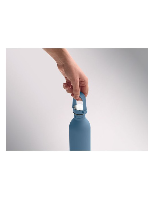 SVALUR Bouteille simple paroi 500 ml Couleurs : bleu pétrole impression logo haute qualité