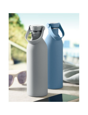 SVALUR Bouteille simple paroi 500 ml Couleurs : gris marquage laser ultra précis