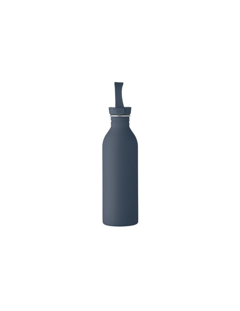 SVALUR Bouteille simple paroi 500 ml Couleurs : bleu marine cadeau affaires élégant