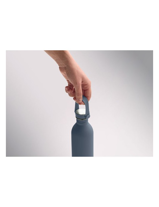 SVALUR Bouteille simple paroi 500 ml Couleurs : bleu marine cadeau affaires élégant