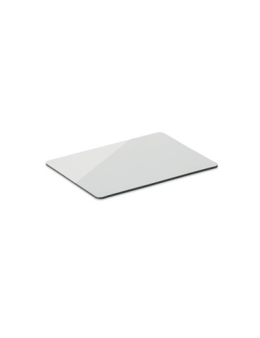 MAGREC 75 Magnet rectangulaire en PVC Couleurs : blanc cadeau entreprise pas cher