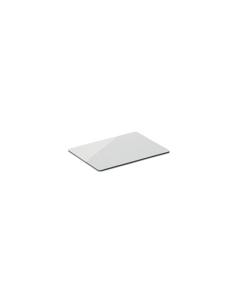 MAGREC 75 Magnet rectangulaire en PVC Couleurs : blanc cadeau entreprise pas cher