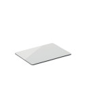 MAGREC 75 Magnet rectangulaire en PVC Couleurs : blanc cadeau entreprise pas cher