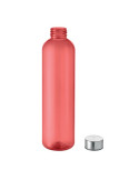 UTAH REMAX Bouteille RPET 1L Couleurs : rouge transparent cadeau client original