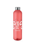 UTAH REMAX Bouteille RPET 1L Couleurs : rouge transparent impression haute définition