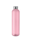 UTAH REMAX Bouteille RPET 1L Couleurs : rose transparent cadeau collaborateur premium