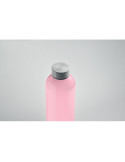 UTAH REMAX Bouteille RPET 1L Couleurs : rose transparent personnalisable avec votre logo