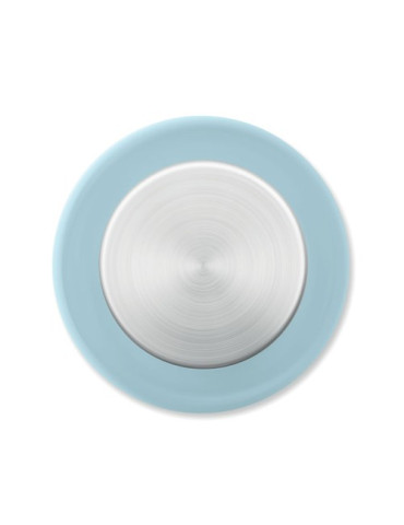 UTAH REMAX Bouteille RPET 1L Couleurs : bleu clair transparent marquage laser ultra précis