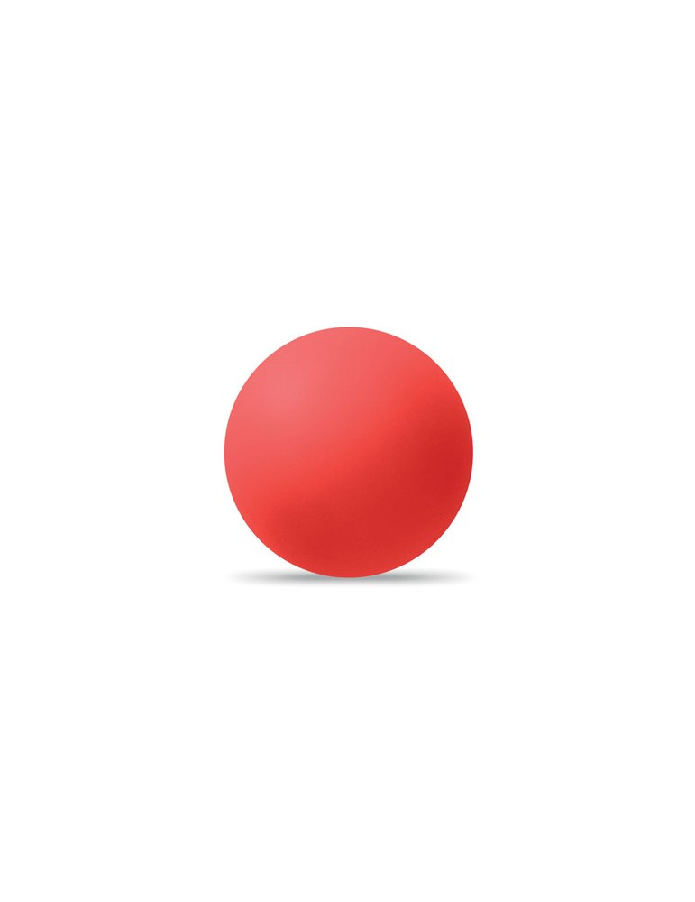 FUNBALL Balle rebondissante caoutchouc Couleurs : rouge