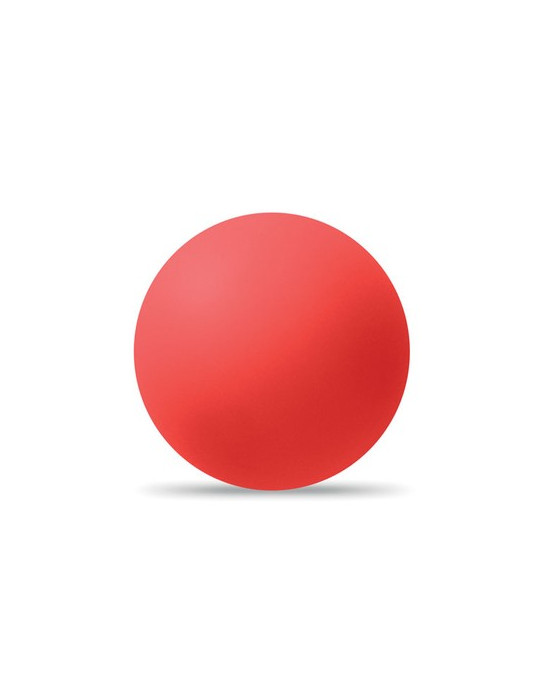 FUNBALL Balle rebondissante caoutchouc Couleurs : rouge