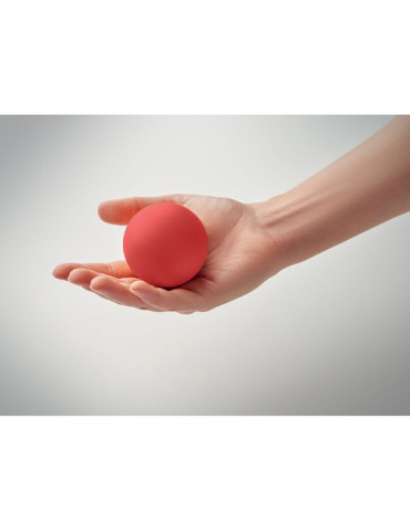 FUNBALL Balle rebondissante caoutchouc Couleurs : rouge cadeau client original