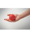 FUNBALL Balle rebondissante caoutchouc Couleurs : rouge cadeau client original