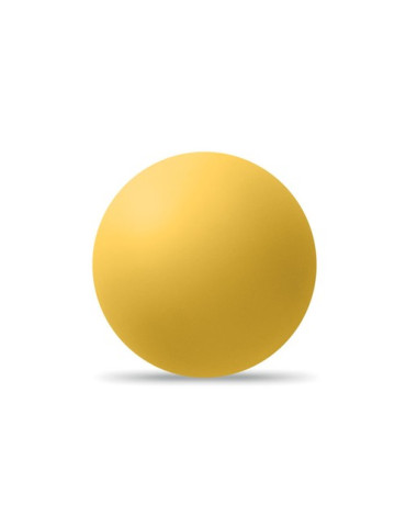 FUNBALL Balle rebondissante caoutchouc Couleurs : jaune goodies publicitaire événementiel