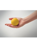 FUNBALL Balle rebondissante caoutchouc Couleurs : jaune personnalisation rapide en France
