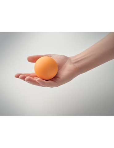 FUNBALL Balle rebondissante caoutchouc Couleurs : orange cadeau collaborateur premium