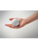 FUNBALL Balle rebondissante caoutchouc Couleurs : blanc objet promotionnel éco-responsable
