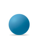 FUNBALL Balle rebondissante caoutchouc Couleurs : bleu cadeau entreprise pas cher