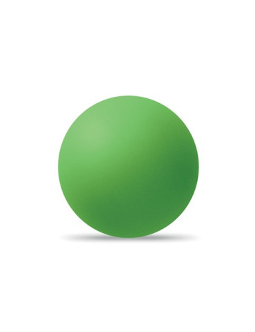 FUNBALL Balle rebondissante caoutchouc Couleurs : vert personnalisable avec votre logo