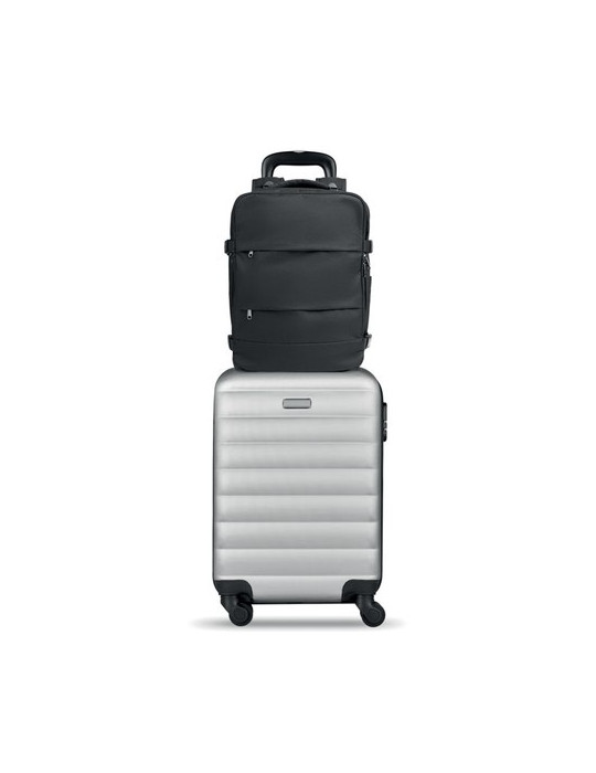 FLYHIGH Sac à dos taille cabine Couleurs : noir personnalisation rapide en France