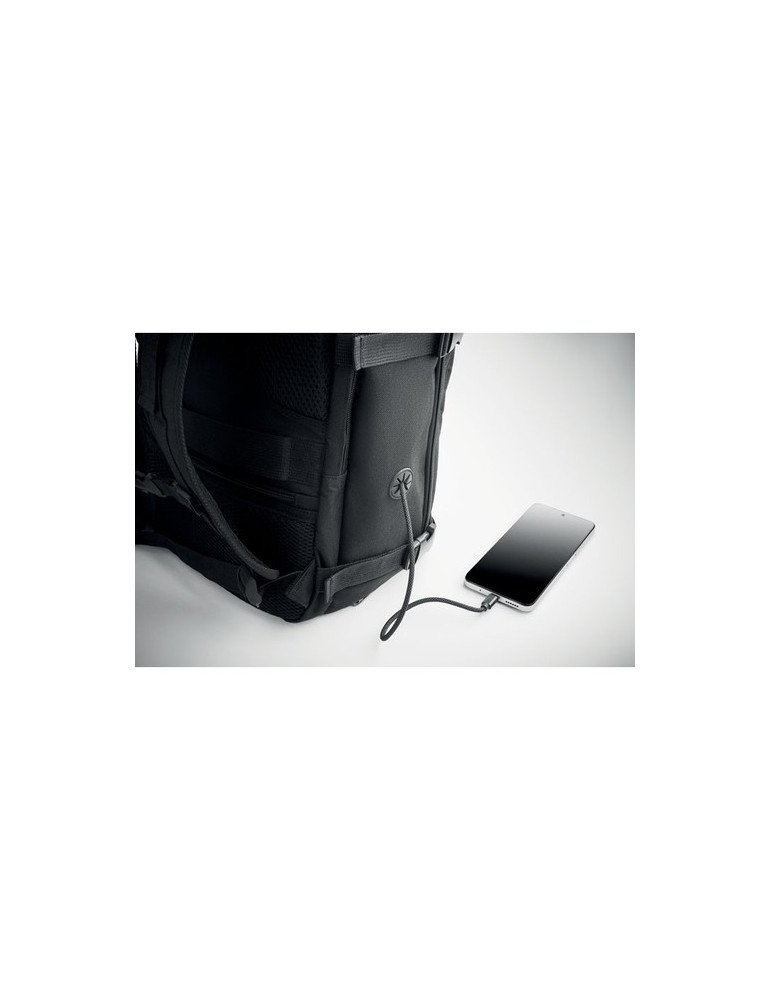 FLYHIGH Sac à dos taille cabine Couleurs : noir goodies entreprise design