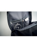 FLYHIGH Sac à dos taille cabine Couleurs : noir impression logo haute qualité