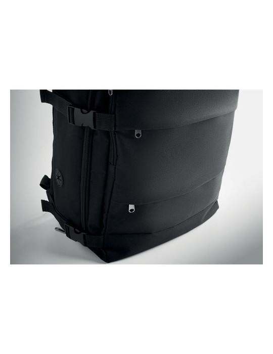 FLYHIGH Sac à dos taille cabine Couleurs : noir objet publicitaire robuste