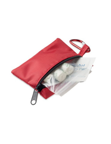 CAREONE Trousse de premiers secours Couleurs : rouge