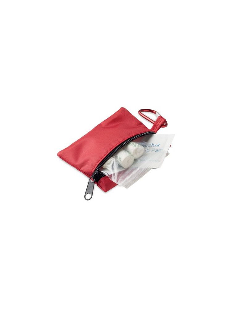 CAREONE Trousse de premiers secours Couleurs : rouge