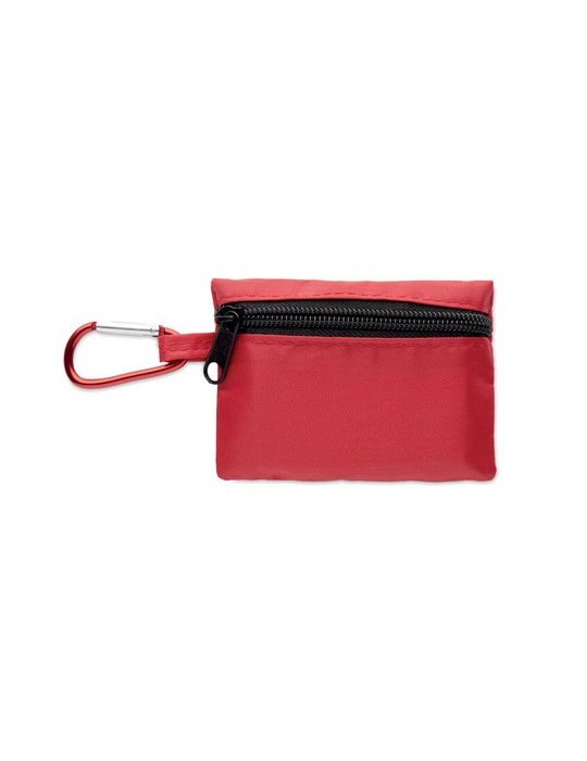 CAREONE Trousse de premiers secours Couleurs : rouge impression haute définition